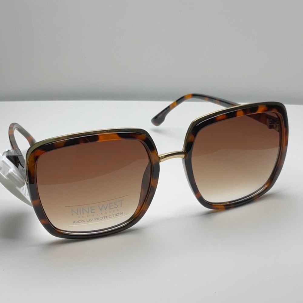 Nine West Fashion Sunglasses | Tortoise and Gold | NWT